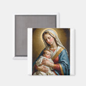 Mother and child Magnet (Voorkant / Achterkant)