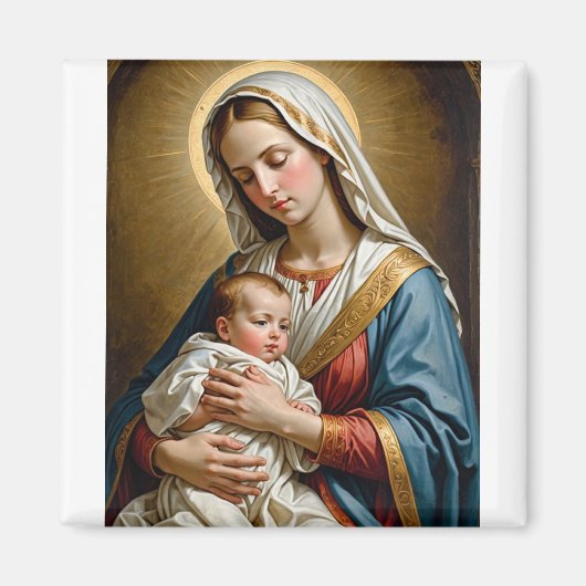 Mother and child Magnet (Voorkant)