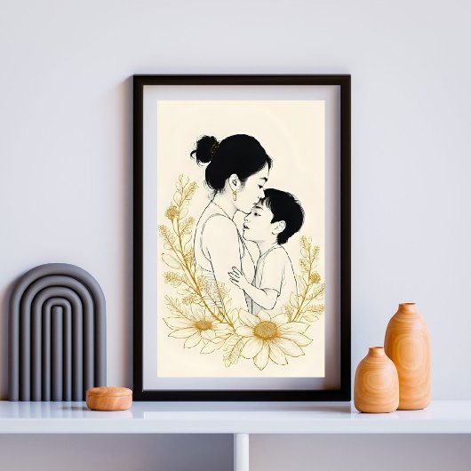 Mother and Child VI Poster