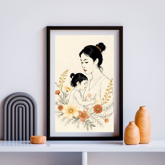Mother and Child X Poster
