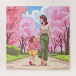 Mother and Daughter Moment Legpuzzel