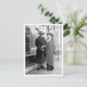 Mother and Daughter Shopping Briefkaart (Staand voorkant)