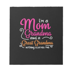 Mother Art A Mom And A Great Grandma Notitieblok