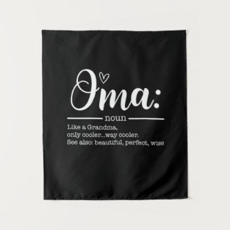 Mother Art Cute Oma Definition Birthday Wandkleed