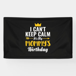 Mother Art It Is My Mommys Birthday Spandoek