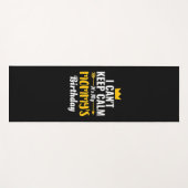 Mother Art | It Is My Mommys Birthday Yogamat (Voorkant (horizontaal))