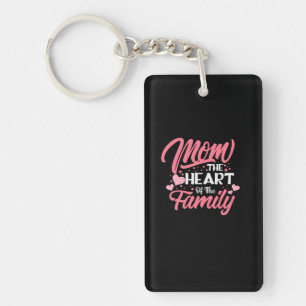 Mother Art Mom The Heart Of The Family Sleutelhanger