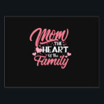 Mother Art Mom The Heart Of The Family Tuinbord<br><div class="desc">Mother Art Mom The Heart Of The Family</div>