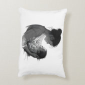 Mother & Baby artwork Accent Kussen (Achterkant (Verticaal))
