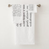 Mother Bad Handdoek (Insitu)