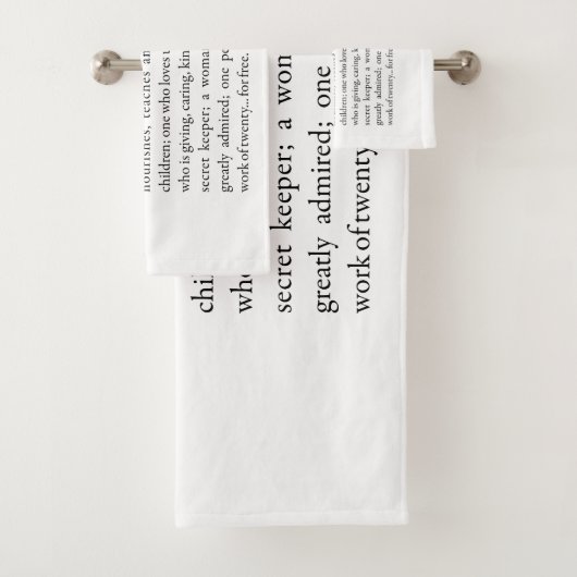 Mother Bad Handdoek (Insitu)