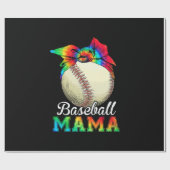 Mother Baseball Mama Birthday Cadeaupapier (Vlak)