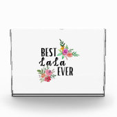 Mother Best Lala Ever Birthday Fotoblokken (Voorkant)