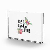 Mother Best Lala Ever Birthday Fotoblokken (Rechts)