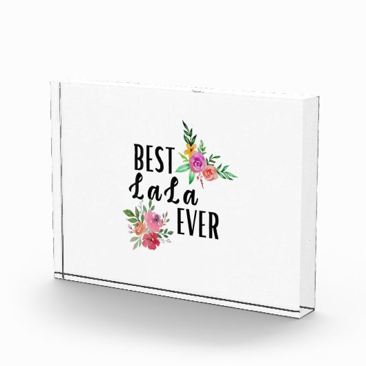 Mother Best Lala Ever Birthday Fotoblokken (Rechts)