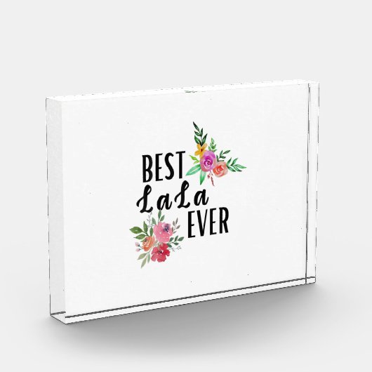 Mother Best Lala Ever Birthday Fotoblokken (Links)