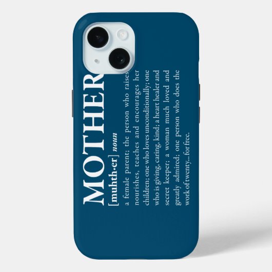 Mother Case-Mate iPhone Case (Achterkant)