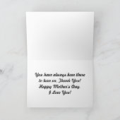 Mother Cat And Kitten Kaart (Binnen)