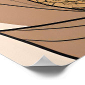 Mother & Child Afro Line Art Print (Hoek)