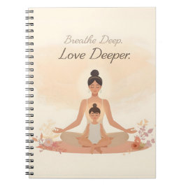 Mother & Child Meditation Serenity Art Notitieboek