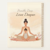 Mother & Child Meditation Serenity Art Planner (Achterkant)
