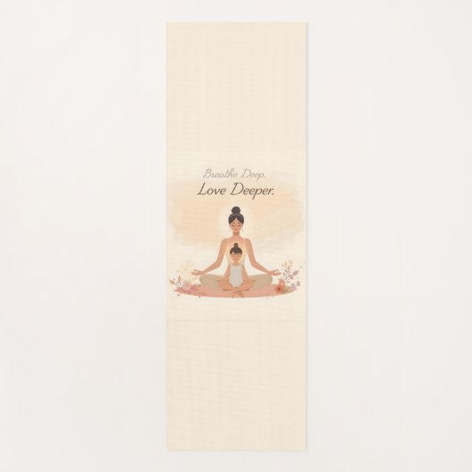 Mother & Child Meditation Serenity Art Yogamat (Voorkant)