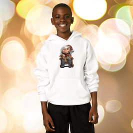 Mother Christmas II Boy's Hoodie