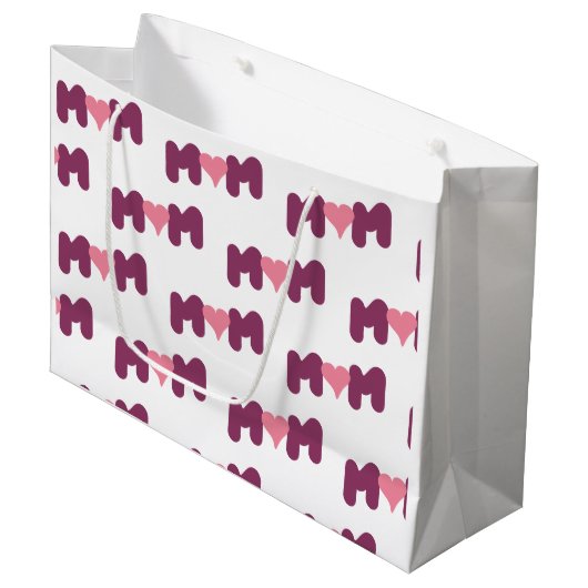 Mother Day gift Groot Cadeauzakje (Voorkant Gekanteld)