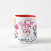 Mother day modern design mok (Midden)