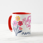 Mother day modern design mok (Voorkant links)