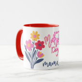 Mother day modern design mok (Voorkant links)