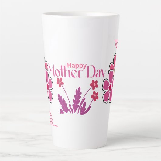 Mother day Modern Gift pack Latte Mok (Voorkant)