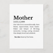 Mother Definition  Briefkaart (Voorkant)