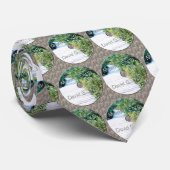 Mother earth Disk Stropdas (Opgerold)