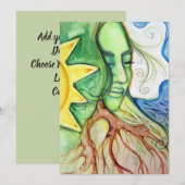 Mother Earth Gaia Goddess  Kaart (Voorkant / Achterkant)