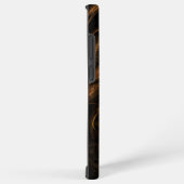 Mother Earth Modern Abstract Art Golden Fractal Samsung Galaxy Hoesje (Rechterkant)