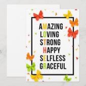 Mother Feestdagenkaart (Voorkant / Achterkant)