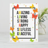 Mother Feestdagenkaart (Staand voorkant)