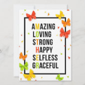 Mother Feestdagenkaart (Voorkant)