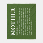 Mother Fleece Deken (Voorkant)