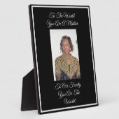 Mother Fotoplaat (Zijkant)