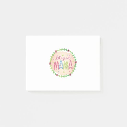 Mother Gift Blessed Mother Post-it® Notes (Voorkant)