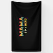 Mother Gift Mama Is My Hero Spandoek (Verticaal)