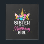 Mother Gift | Sister Of The Birthday Girl Birthday Notitieblok<br><div class="desc">Mother Gift | Sister Of The Birthday Girl Birthday</div>