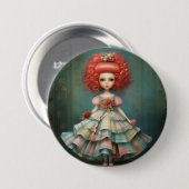 MOTHER GINGER Nutcracker Fashion Ballet Ronde Button 7,6 Cm (Voorkant /achterkant)