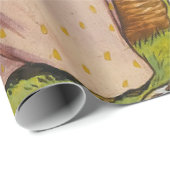 Mother Goose at Home by Louis Wain Cadeaupapier (Rol Hoek)