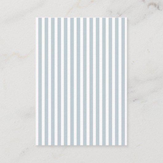 Mother Goose Baby Shower Guess How Many Game Informatiekaartje (Achterkant)