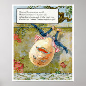 Mother Goose Nursery Rhyme Humpty Dumpty Nursery Poster (Voorkant)
