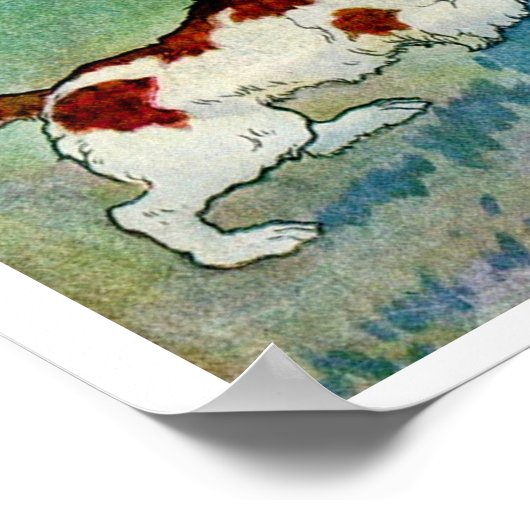 Mother Goose Nursery Rhyme Ride Away Nursery Poster (Hoek)