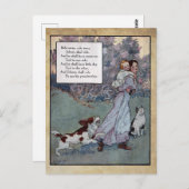 mother goose nursery rhymes 10 briefkaart (Voorkant / Achterkant)
